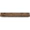 Ekena Millwork 2-Sided (L-beam) Pecky Cypress Endurathane Faux Wood Ceiling Beam, Premium Aged, 4"W x 8"H  x 8'L BMPC2C0040X080X096ZD - alternate 3